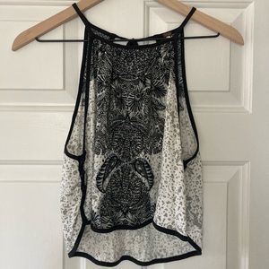 Free people printed tank top